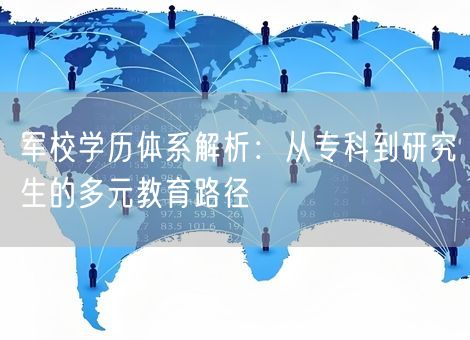军校学历体系解析：从专科到研究生的多元教育路径