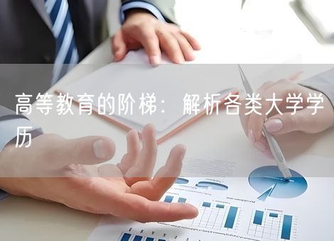 高等教育的阶梯：解析各类大学学历